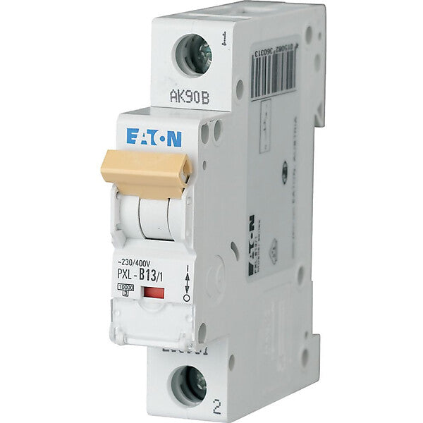 Eaton LS-Schalter m.Beschrift. B 13A, 1p PXL-B13/1